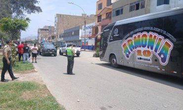 Balean bus de la orquesta piurana Armonía 10 tras amenazas de extorsión