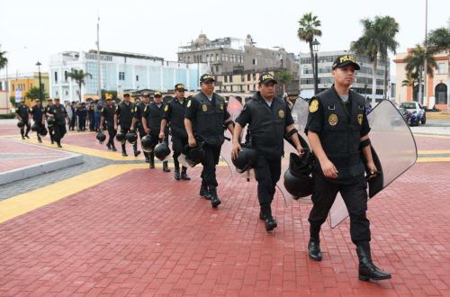 Escuadrón conformado por PNP, FF. AA y Serenazgo patrullarán el Callao