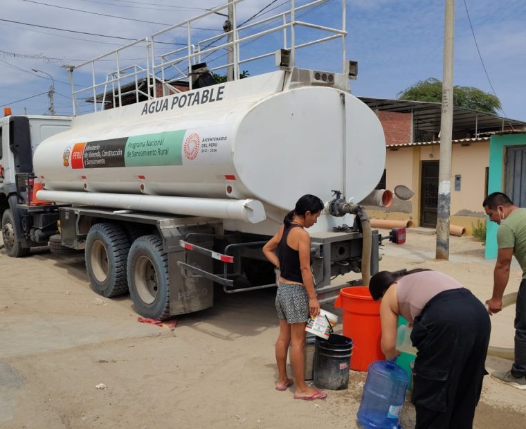 Ministerio de Vivienda asegura suministro de agua a centros de salud en Veintiséis de Octubre