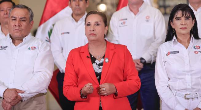 Encuesta demuestra que peruanos rechazan a Dina Boluarte, solo el 3% la aprueba