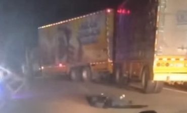 Piura: Un sujeto que intentó asaltar camión es abatido en medio de la carretera