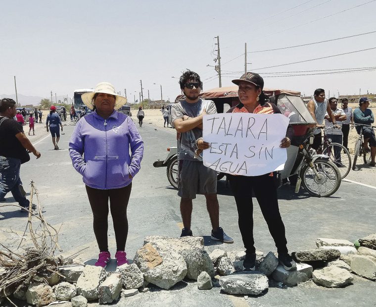 Talara: Crisis de agua en La Brea-Negritos afecta a más de 13 mil habitantes