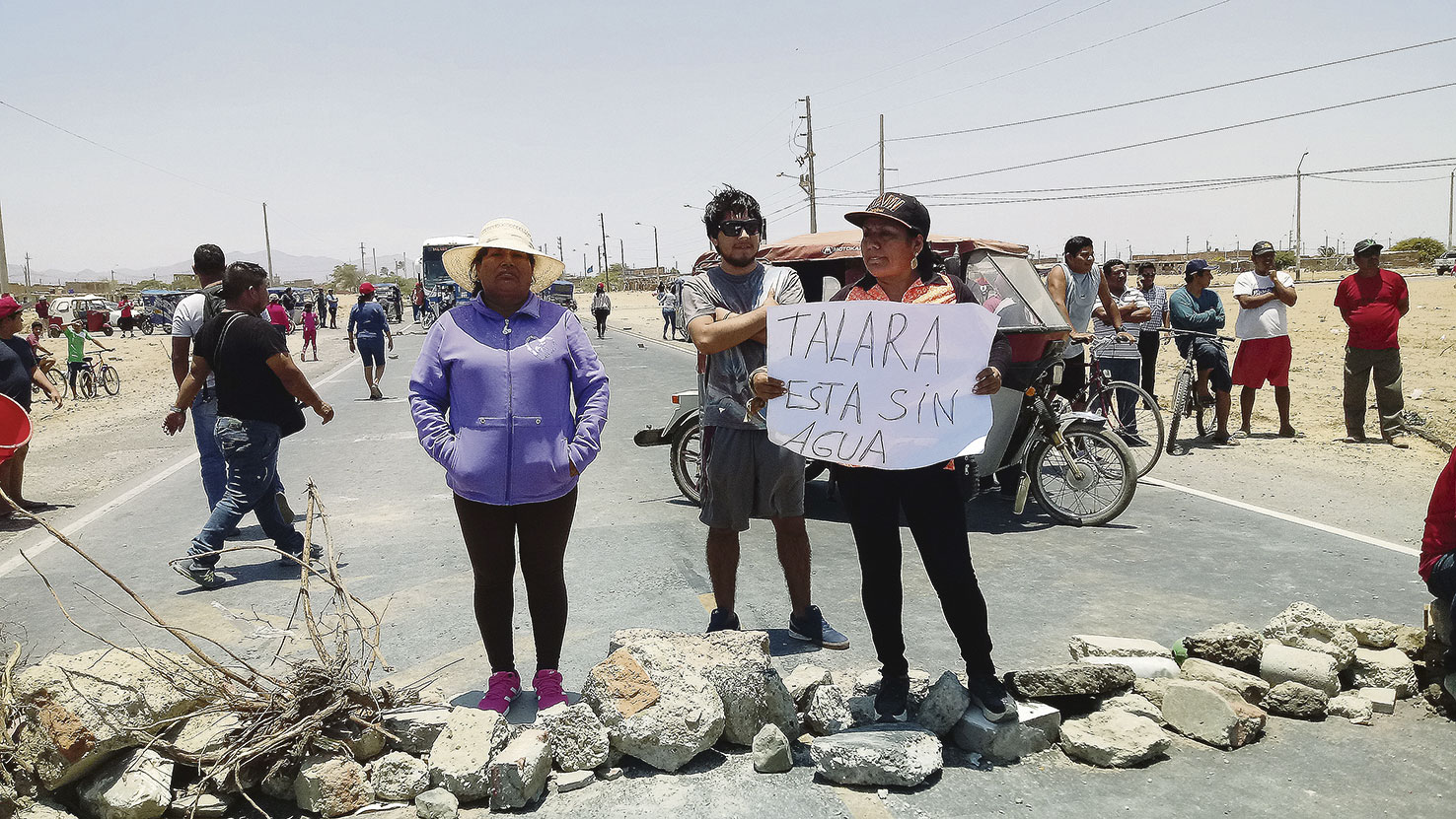 Talara: Crisis de agua en La Brea-Negritos afecta a más de 13 mil habitantes