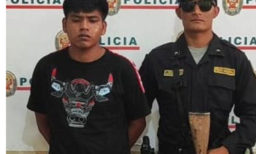 Piura: PNP logra a intervenir a sujeto sindicado de participar en un robo