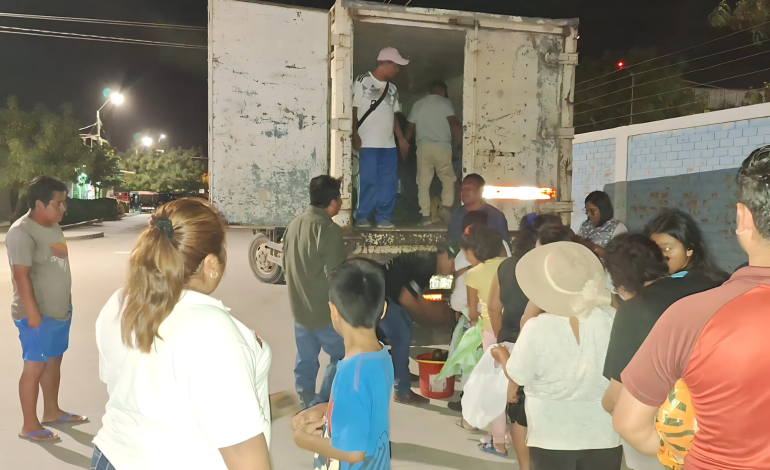 Piura: Municipalidad distribuye 1.5 toneladas de mangos a familias vulnerables