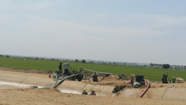 Paita: Denuncian a agricultores por extracción irregular de agua en el Canal Norte