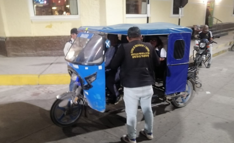 Piura: comuna refuerza la seguridad vial con operativos de fiscalización del transporte informal