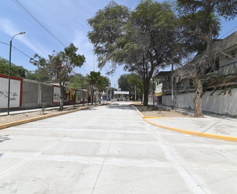 Piura: Se avanza con la reconstrucción de la avenida Richard Cushing