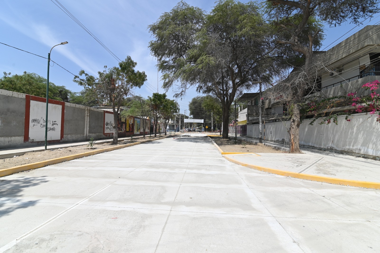 Piura: Se avanza con la reconstrucción de la avenida Richard Cushing