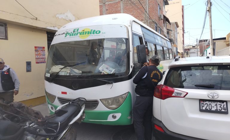 Piura: Intervienen bus de «El Piuranito» por operar sin autorización