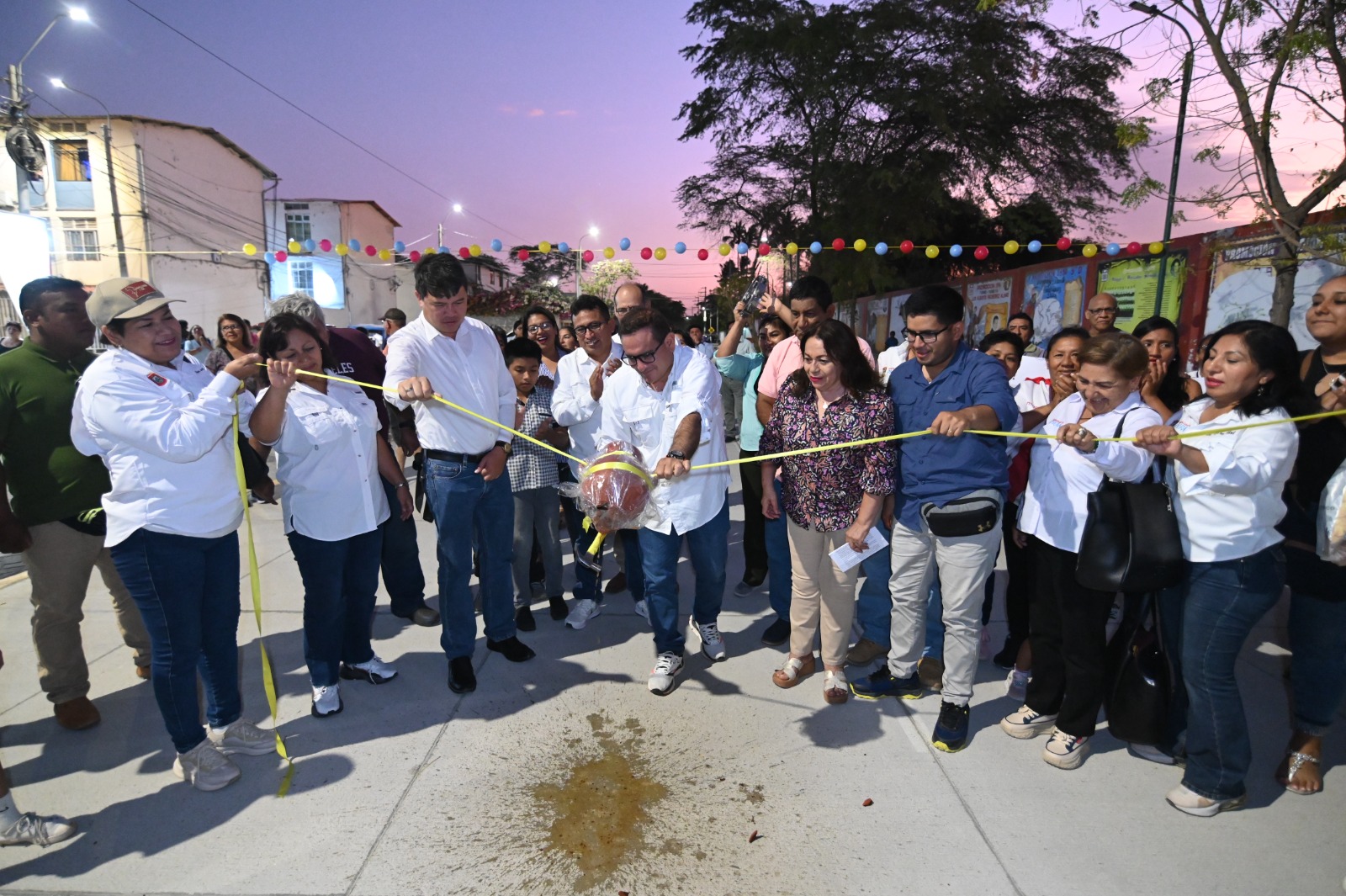 Piura: entregan renovada de la avenida Richard Cushing tras 64 años de abandono
