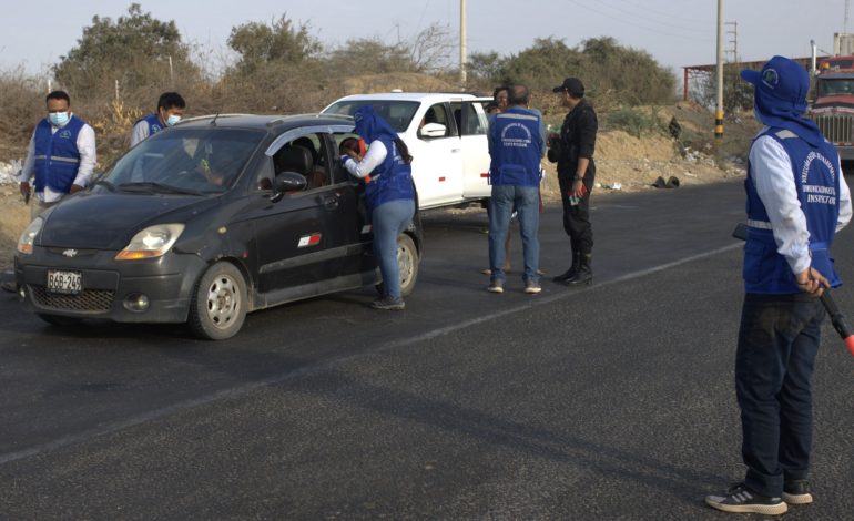 Piura: Dirección de Transportes refuerza acciones contra el transporte informal