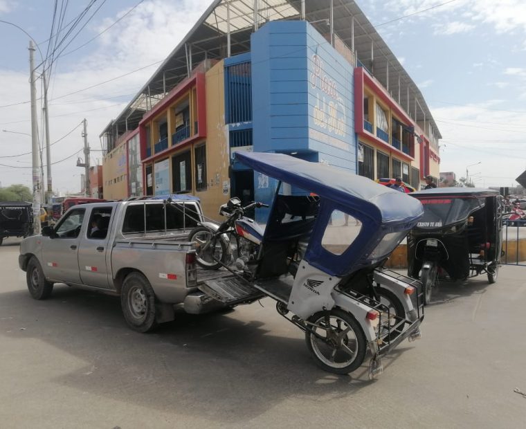 Piura: Se intervino a 11 mototaxis que circulaban en zonas restringidas del centro de la ciudad