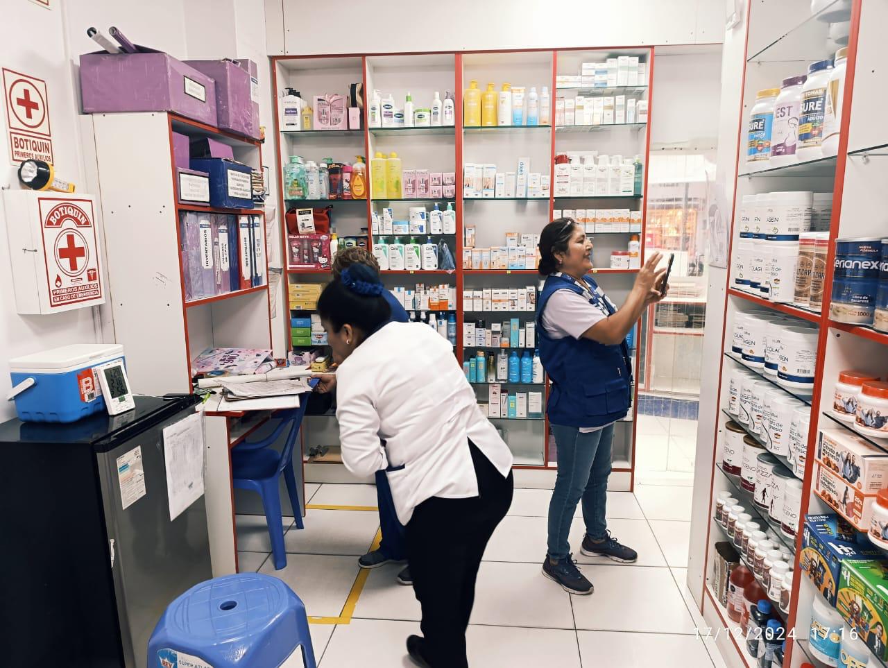 Piura: Diresa refuerza operativos en farmacias y boticas para garantizar la salud de la población