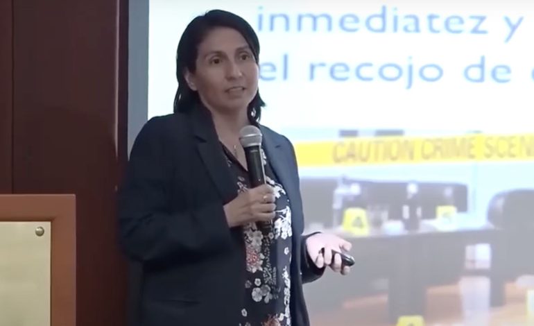 Fany Quispe asume liderazgo en Fiscalías contra el crimen organizado