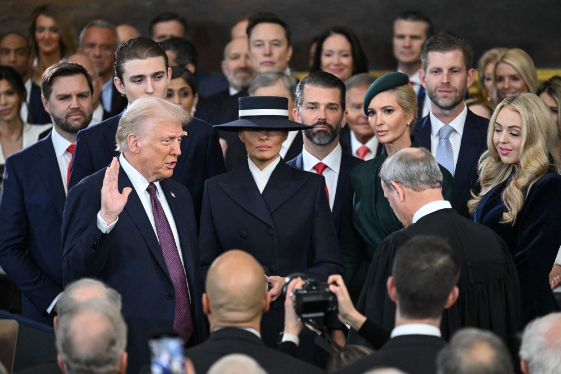 Donald Trump asume como el presidente 47 de Estados Unidos en ceremonia en el Capitolio