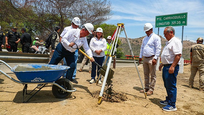 Piura: Inician construcción del puente Carrasquillo que evitará aislamiento en tiempos de lluvia