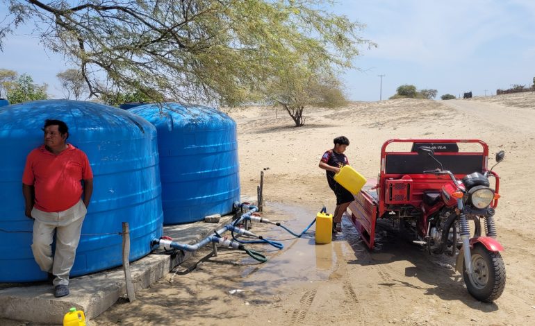 Piura: Inician rehabilitación de redes de agua en Catacaos pero vecinos desconfían de proyecto