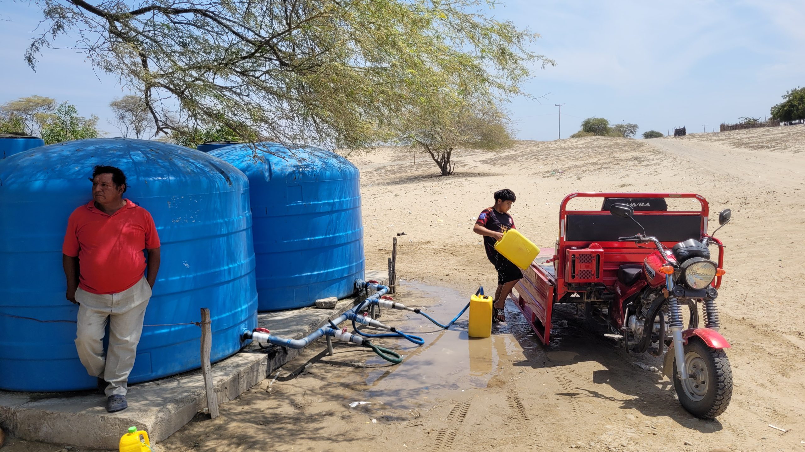 Piura: Inician rehabilitación de redes de agua en Catacaos pero vecinos desconfían de proyecto