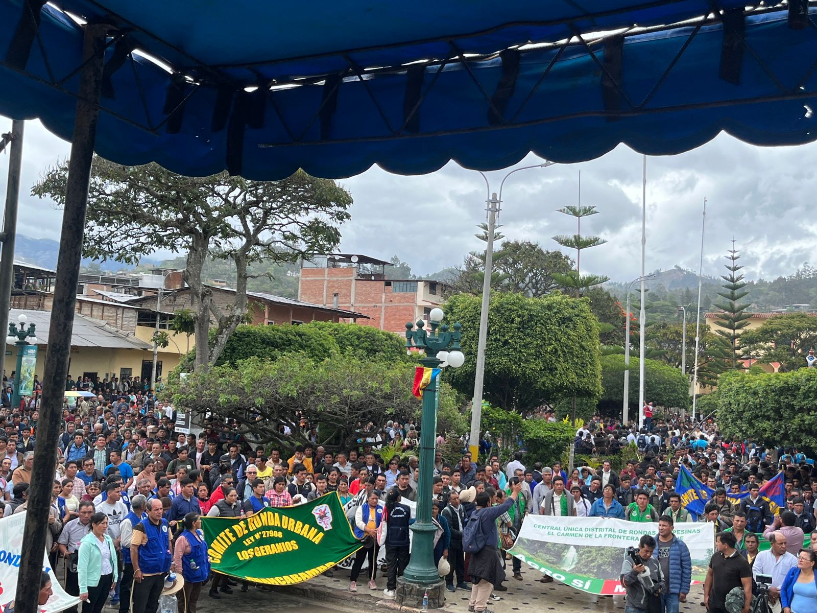 Piura: Movilización de rondas campesinas contra concesiones mineras en Ayabaca y Huancabamba
