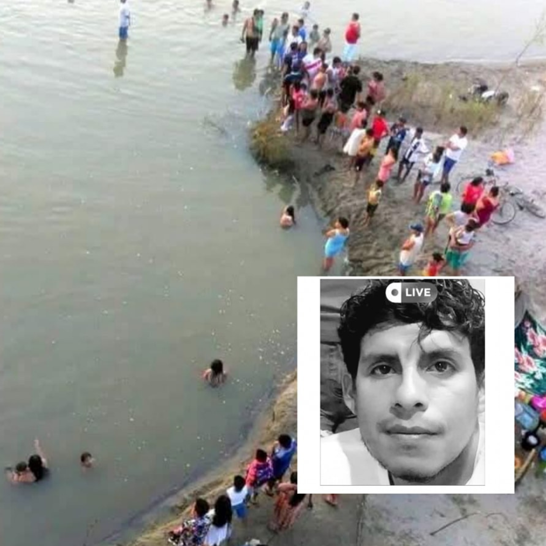 Padre muere ahogado tras rescatar a su hijo de las aguas del río Chira