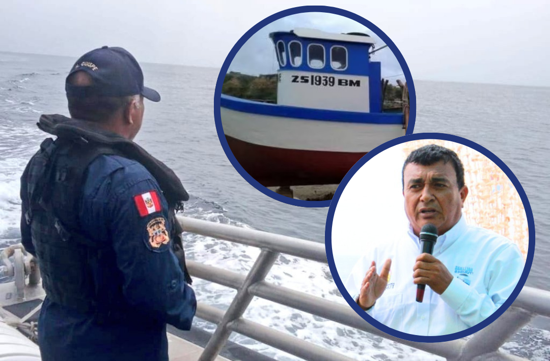 Tumbes: más de 10 días llevan desaparecidos los pescadores de la embarcación ‘Ángel de Luz II’