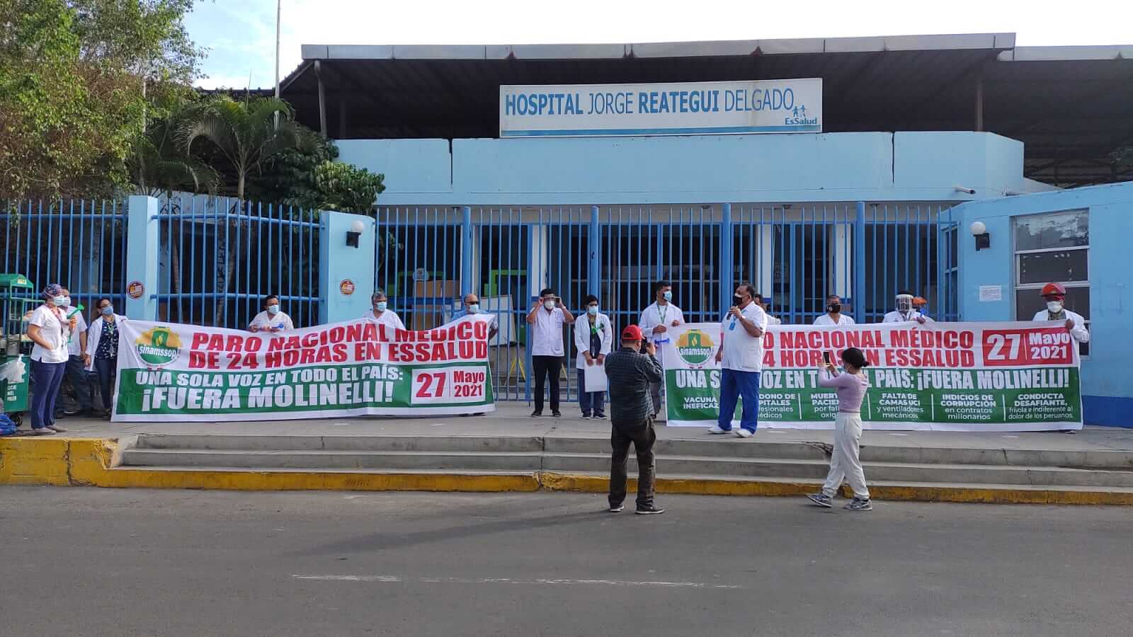 Piura: Trabajadores de hospital Reátegui exigen dirección estable y mejoras laborales urgentes