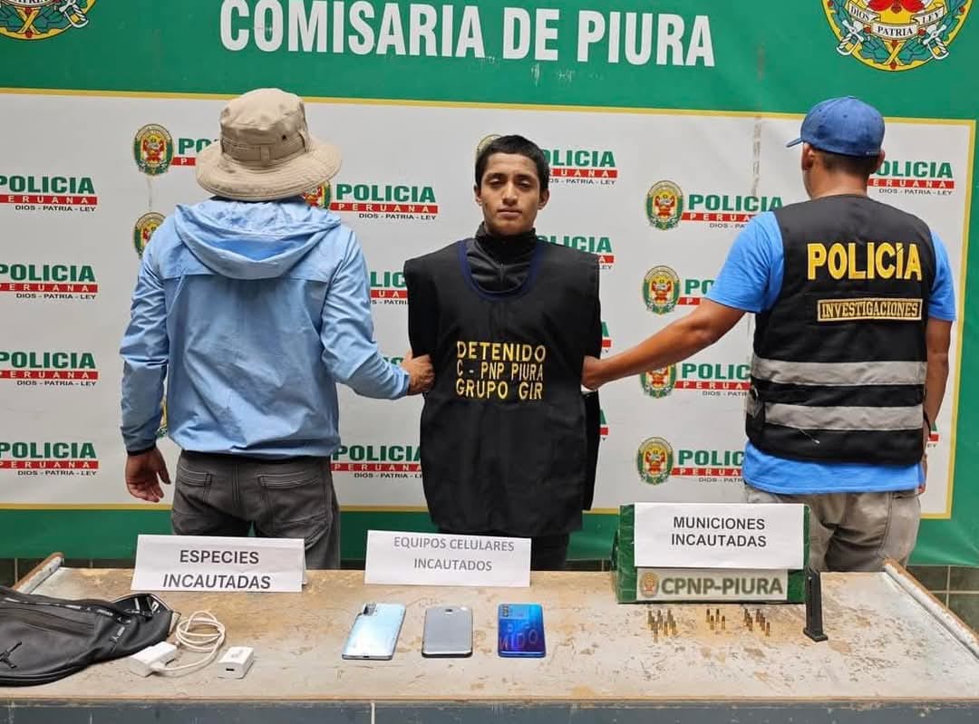 Ordenan 9 meses de prisión preventiva para presunto asaltante en Piura