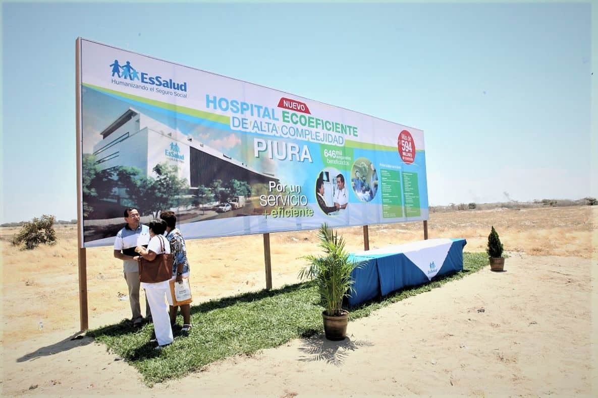 Municipalidad de Piura agiliza construcción de hospital de EsSalud para 880 mil asegurados
