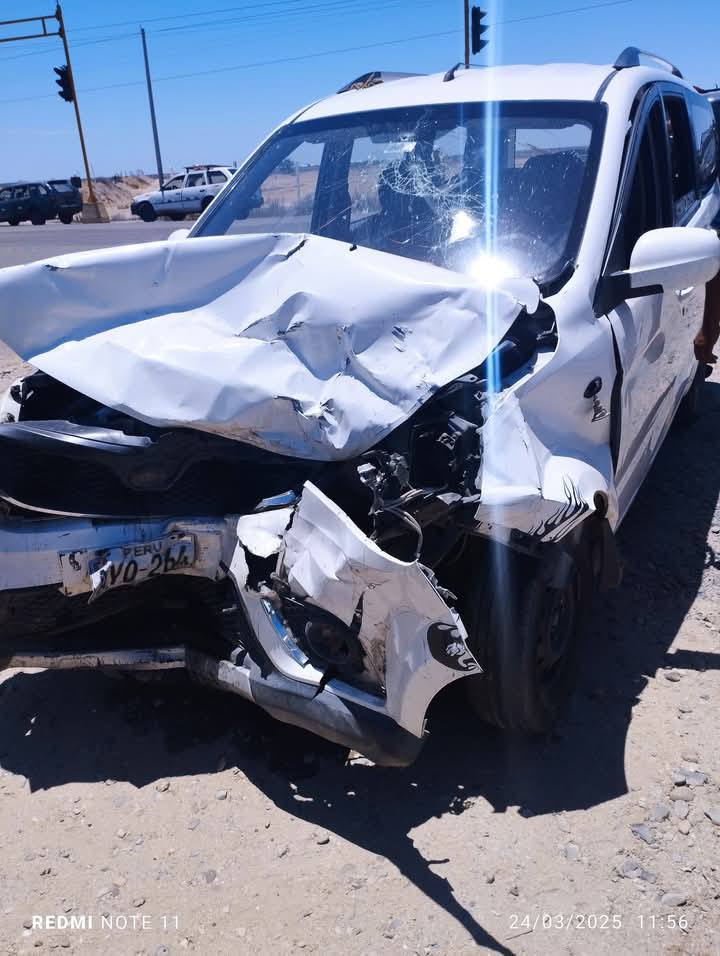 Accidente en San Lucas de Colán: dos personas resultan heridas