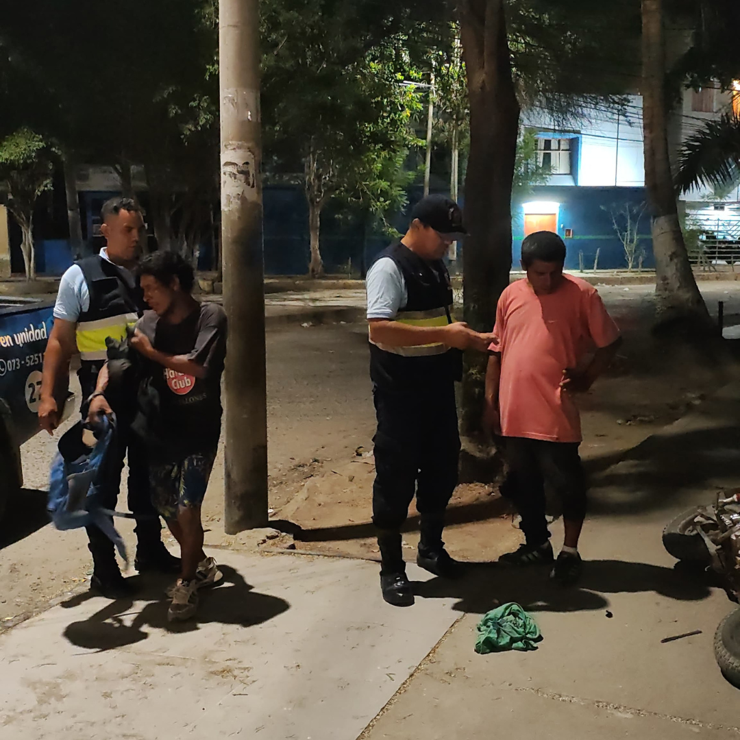 Serenazgo de Piura frustra dos robos y captura a tres sospechosos