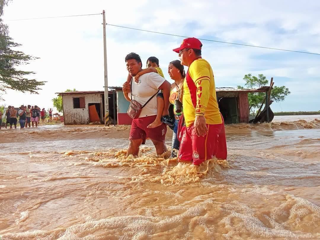Senamhi: se esperan lluvias persistentes en Tumbes