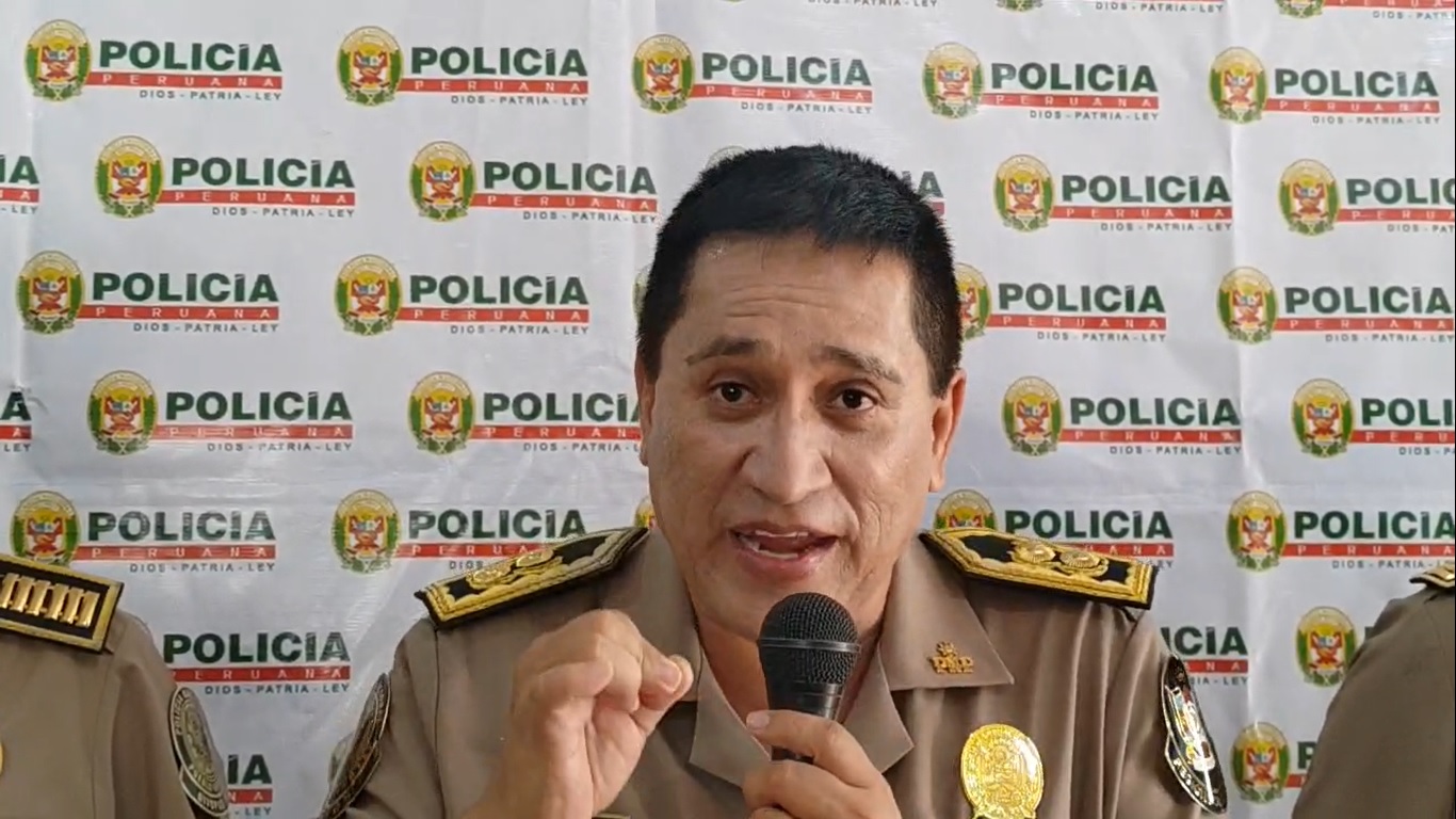 General PNP Manuel Farías: “Vehículo que transite en la madrugada será detenido”