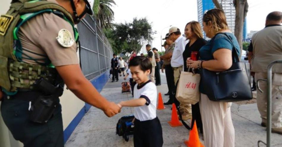Colegios de Piura contarán con más de 2,000 policías para garantizar seguridad