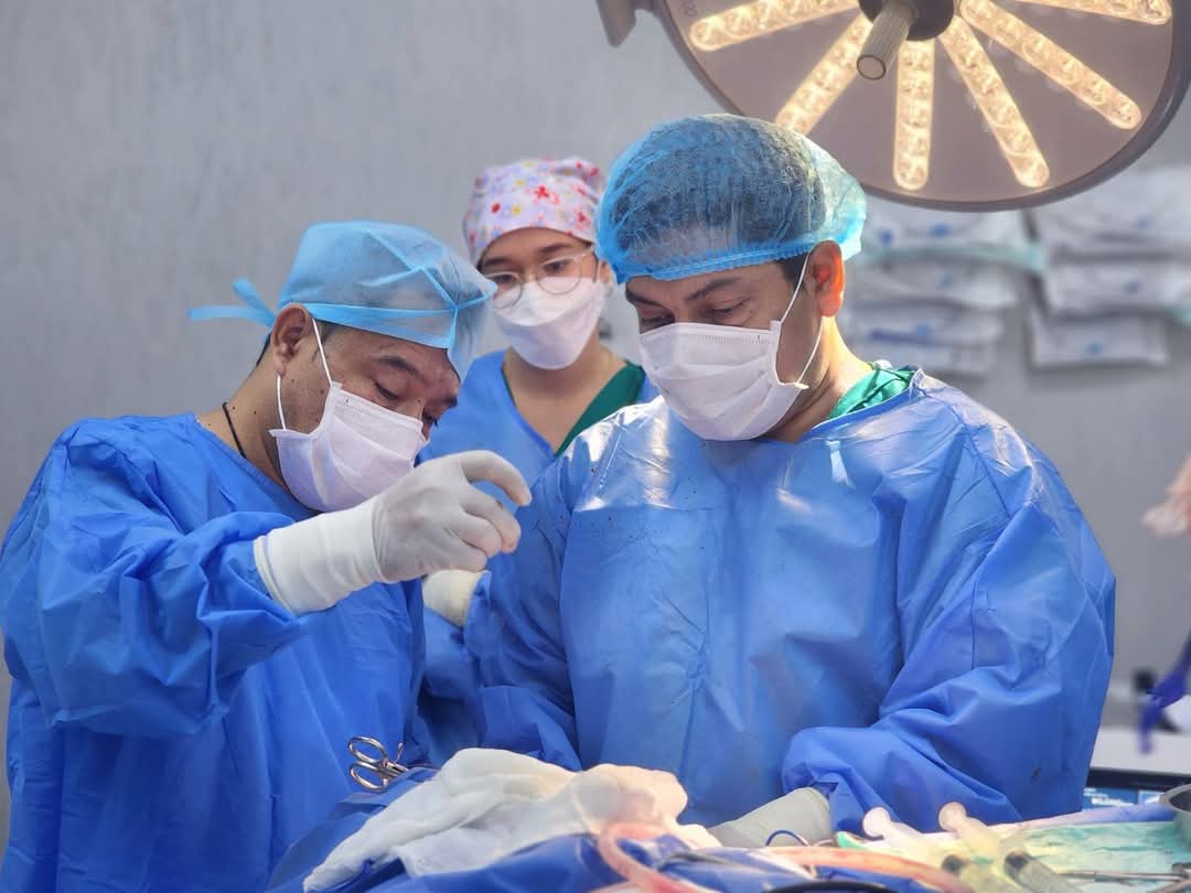 Realizan primera cirugía de clipaje de aneurisma en el Hospital Santa Rosa