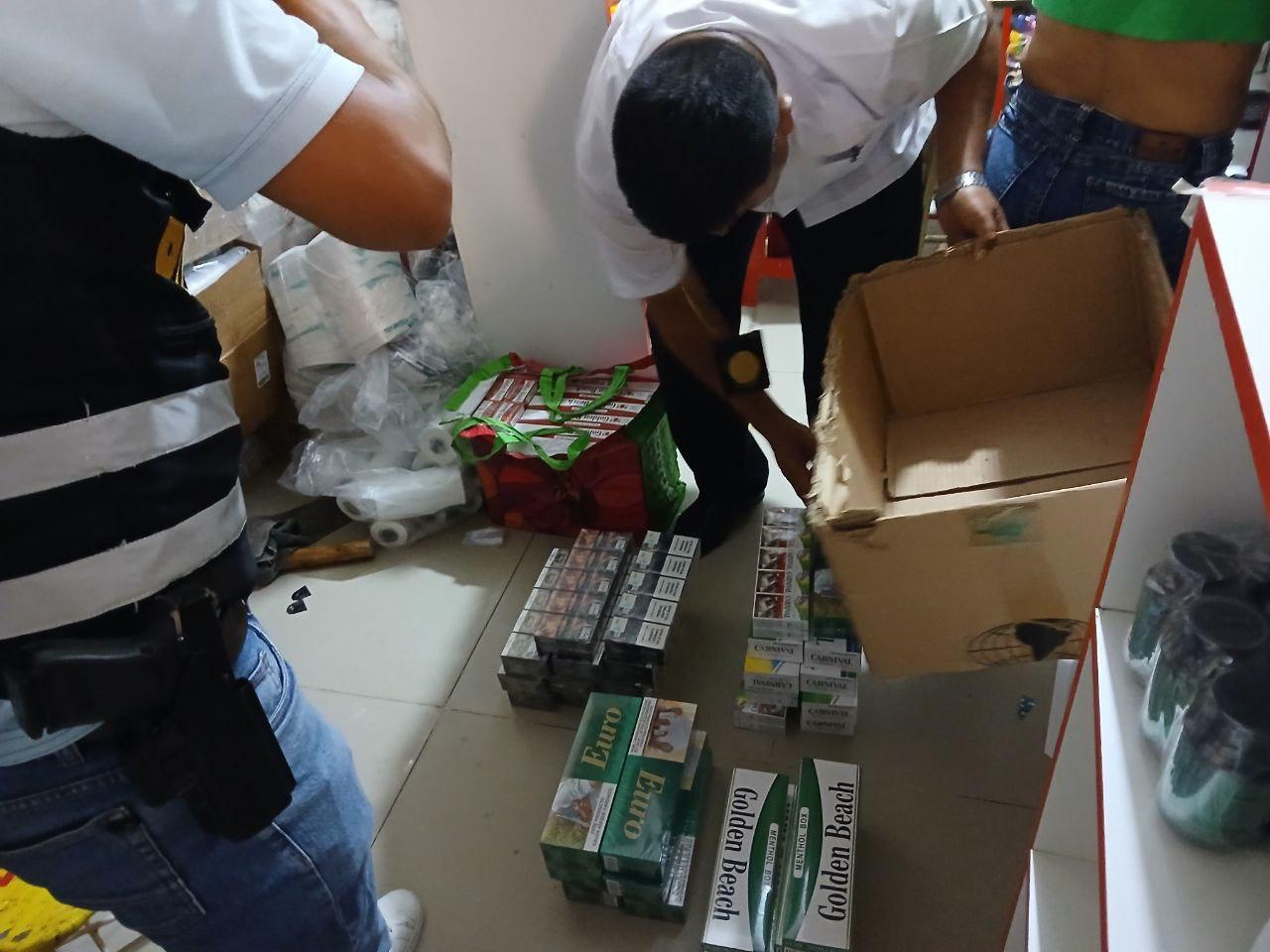La Policía incauta gran cantidad de cigarrillos de procedencia ilegal