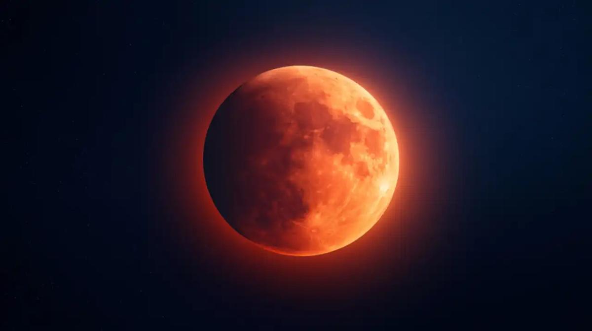 Eclipse lunar total del 14 de marzo: la Luna se teñirá de rojo