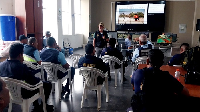 Piura: Capacitan a agentes de Serenazgo ante emergencias por incendios