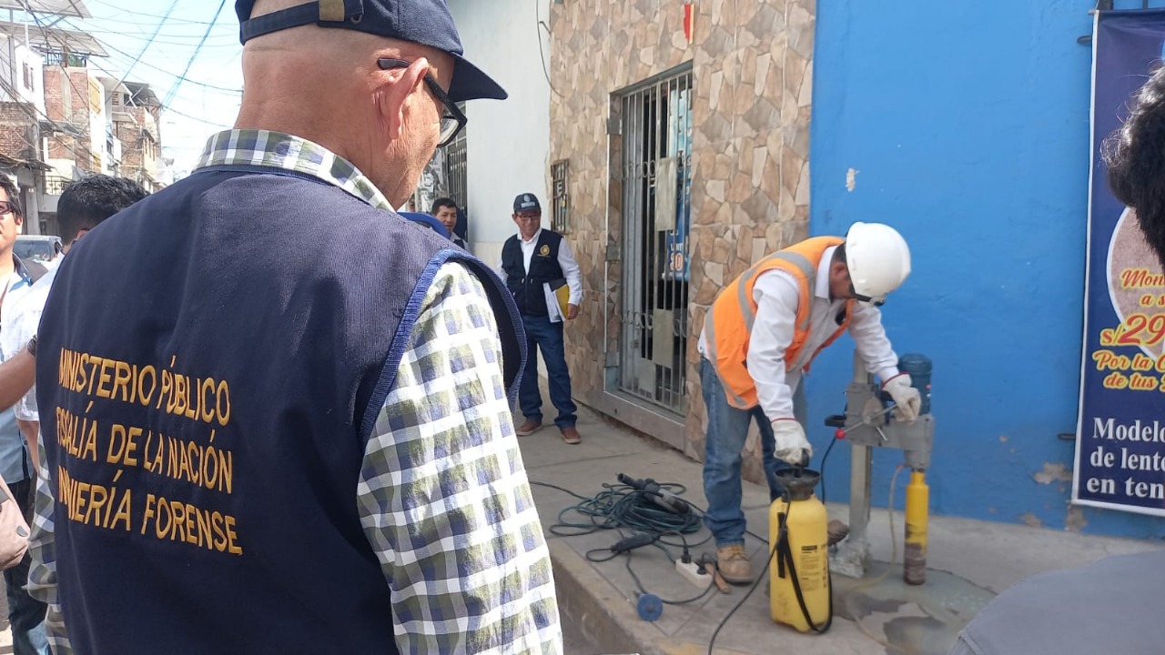La Fiscalía constata el estado en que se encuentran las pistas del centro de Piura