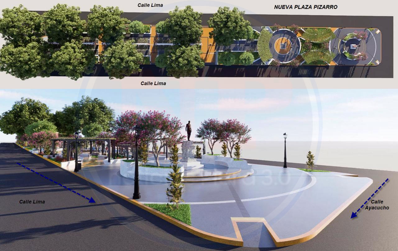 Tanque de tormentas abarcará un tercio de la plaza Tres Culturas y se talarán cuatro árboles