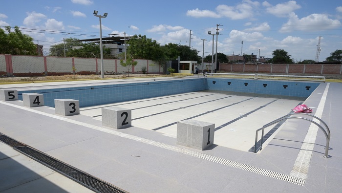 Piura renueva sus piscinas y reactivará el deporte acuático con nuevo convenio