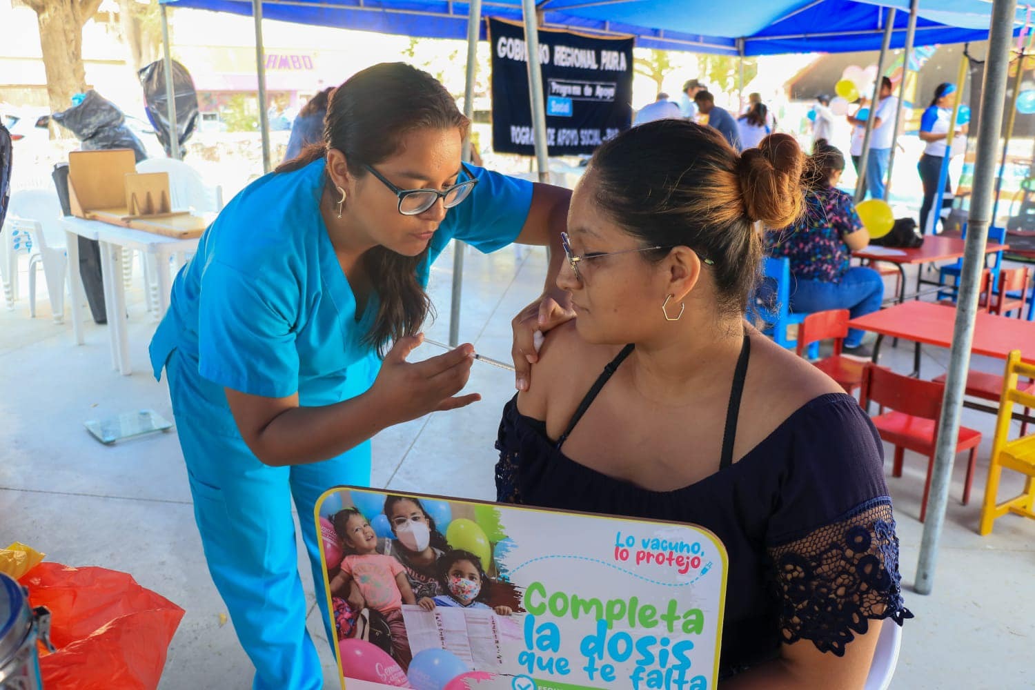 Diresa inicia campaña de vacunación masiva para prevenir 28 enfermedades