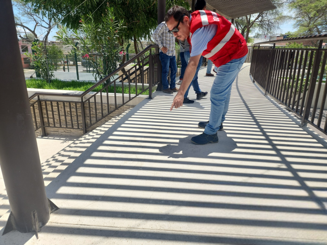 Contraloría advierte deficiencias de construcción en obra del parque Néstor Martos