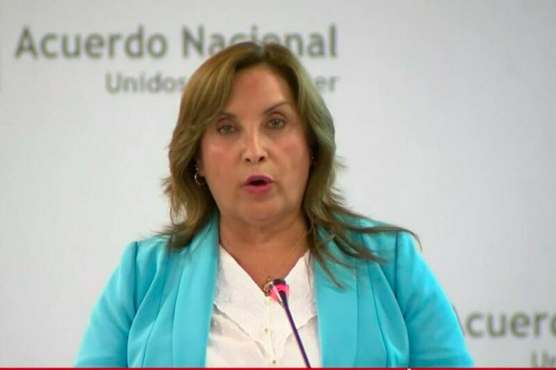 Dina Boluarte: “Se gasta más en política que en combatir la delincuencia”