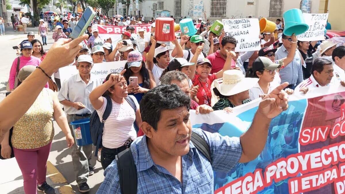 OSCE frena proyecto de agua y vecinos anuncian protesta radical