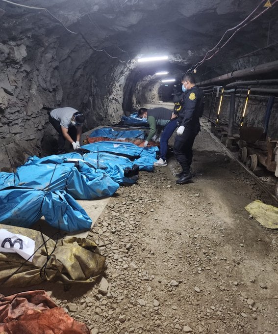 Hallan los cuerpos sin vida de los 13 trabajadores secuestrados en Pataz
