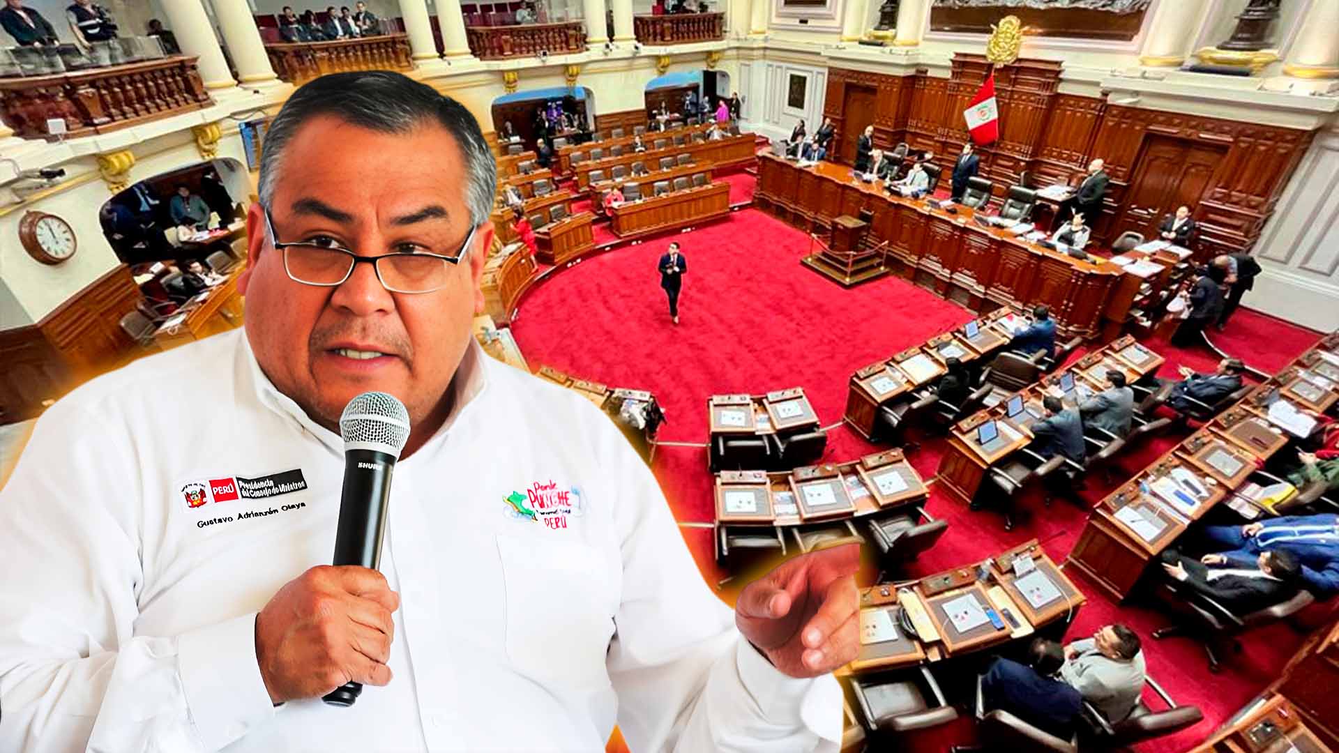 Premier Adrianzén enfrentará cuatro mociones de censura en el Congreso