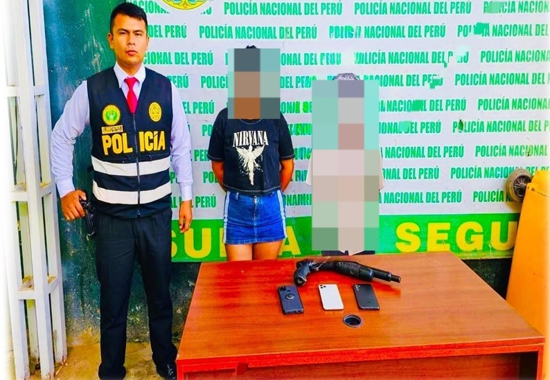 Escolar ingresa al colegio con un arma de fuego y la Policía lo retiene