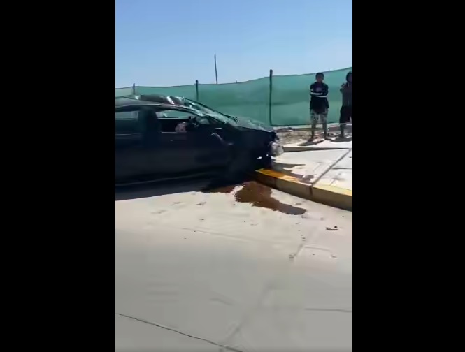 Accidente de tránsito en Piura: excesiva velocidad habría provocado que auto se vuelque