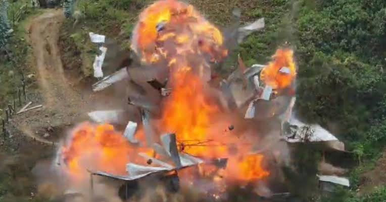 Tras un operativo en Pataz logran destruir 17 minas ilegales
